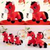 Lucky Horse Plush Toy With Pp Cotton Fill For Lunar New Year Celebrations And Gift Giving