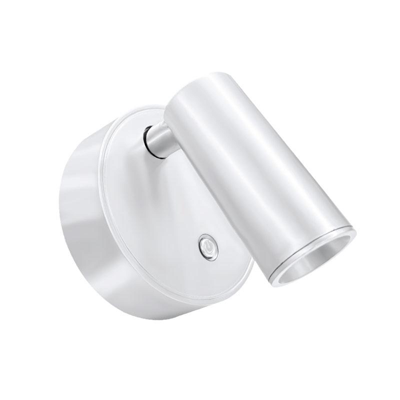 

Светодиодные ночники Внутренний настенный светильник USB Перезаряжаемый ночник 3 Цвета света Настенный светильник Сенсорный выключатель Декор спальни Настенные бра белый