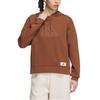 Adidas Lounge Sweatshirts Women's Brown Hooded Moderate Regular IP0755