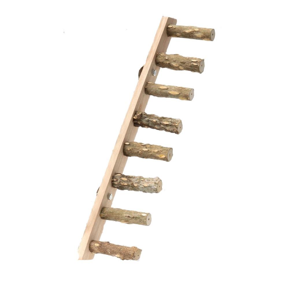 Wear-resistant Bird Cloud Ladder Wood Parrot Grinding Claws Stick Bird Climbing Ladder Hamster