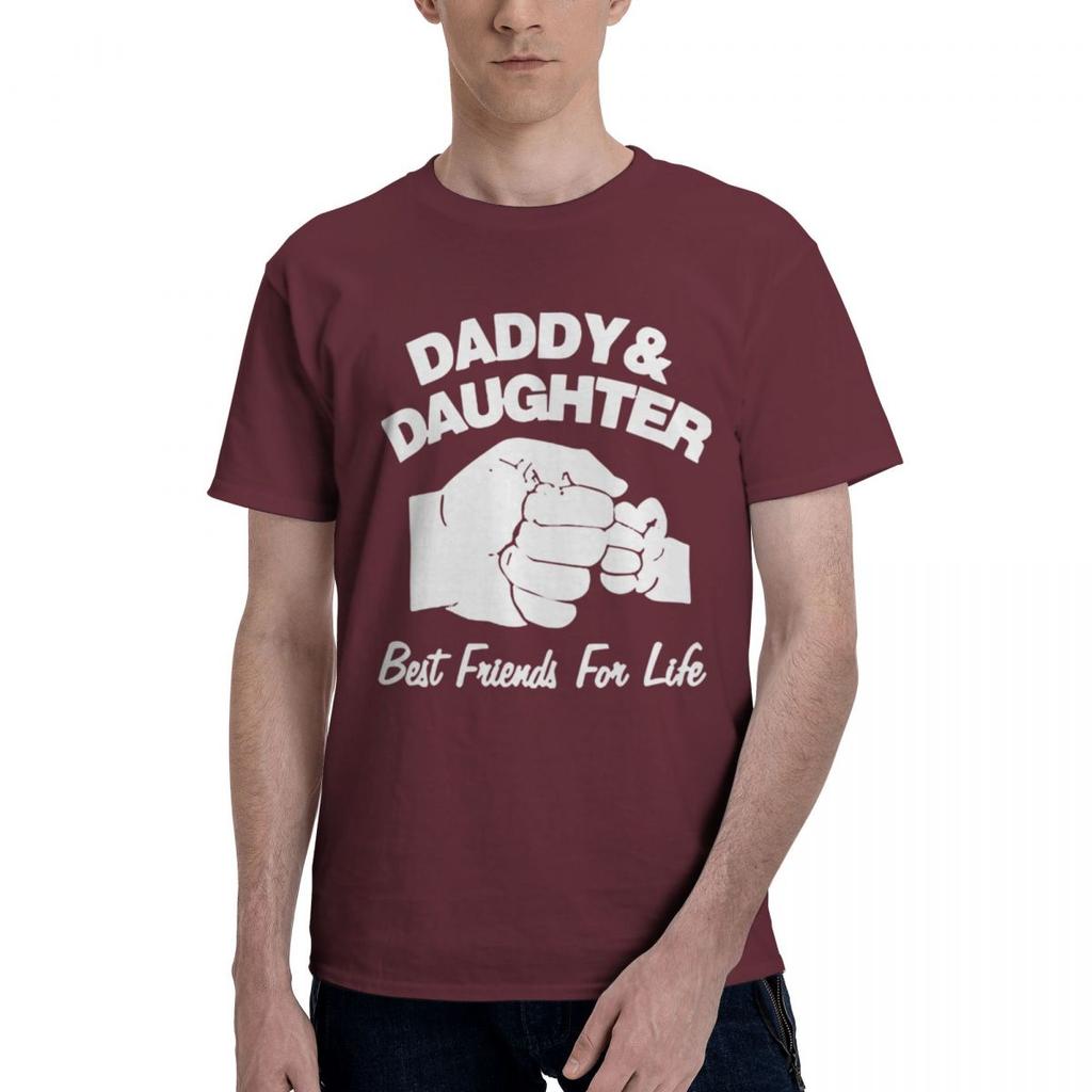 Daddy  Daughter Best Friends 100 Cotton Casual Breathable Confortable Men Top Funny Mens TShirts Funny Gifts