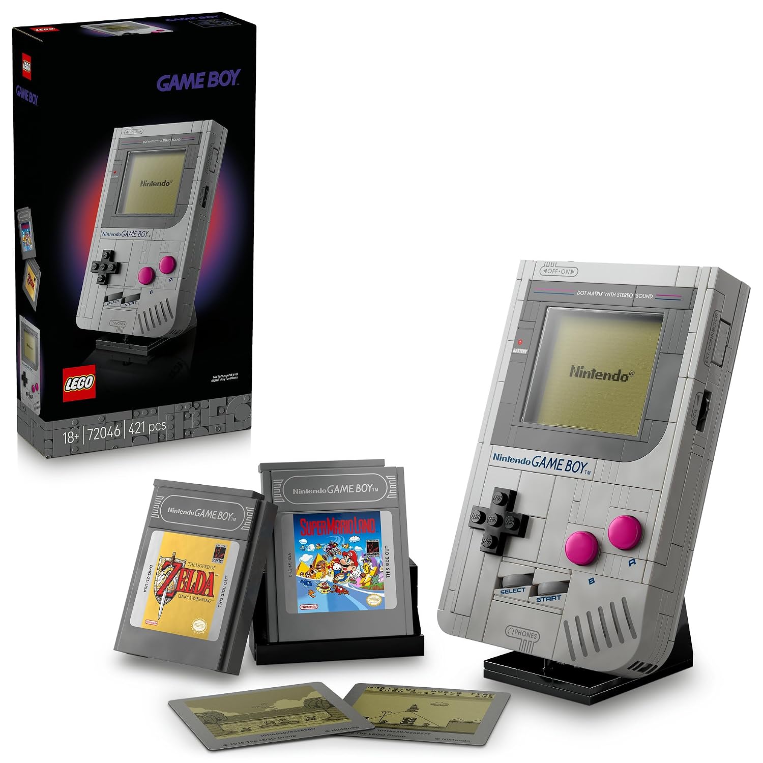 LEGO Super Mario Game Boy игрушка подарок на день рождения блок День отца мужской женский мать отец Nintendo 72046