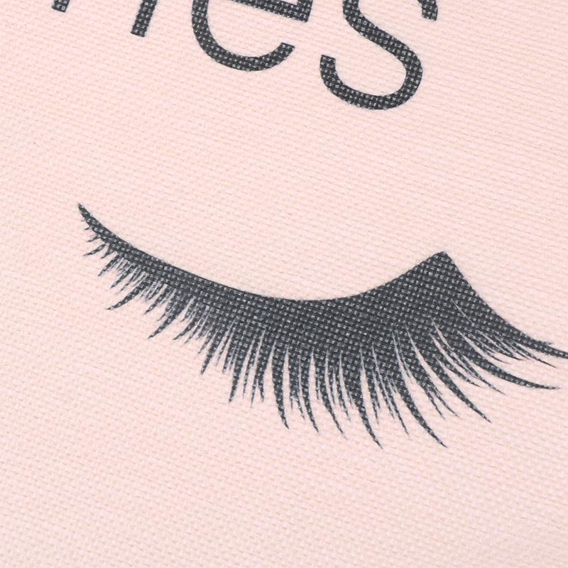 1Pc Bronzing Eyelash Pattern Apron Eyelash Extension Tools Cotton Grafted False Eyelash Apron Cleaning Kitchen Apron Bib