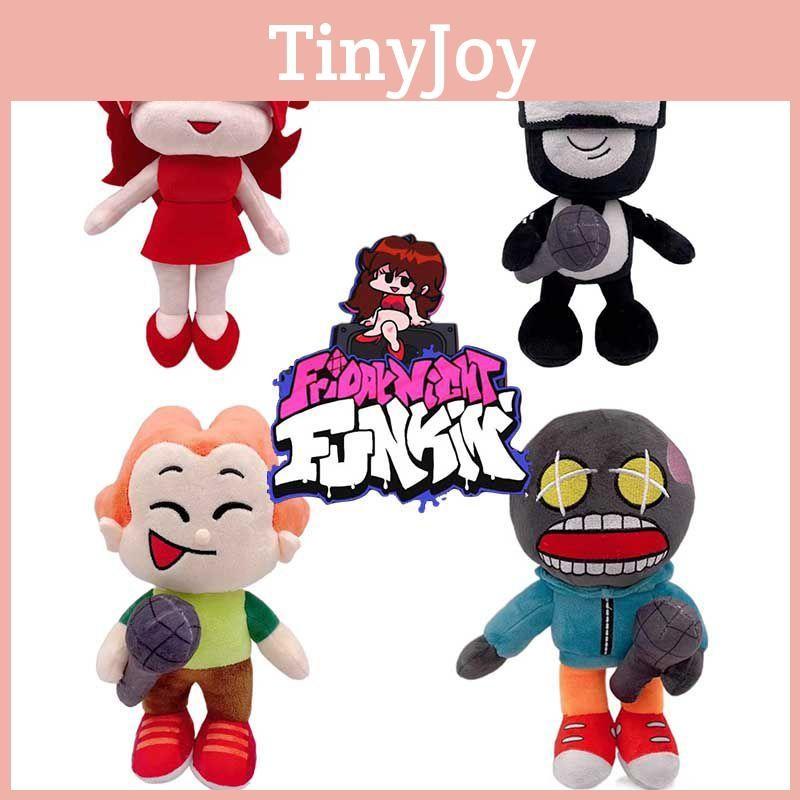 Friday Funkin Night Plush Toy Fnf Girlfriend Captain Pico Whitty Doll Stuffed