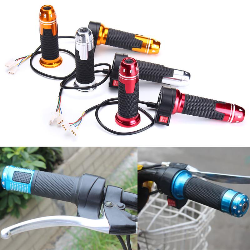 1*Speed Control Handle Rubber Electric Scooter Throttle Grip Handlebar Accessory