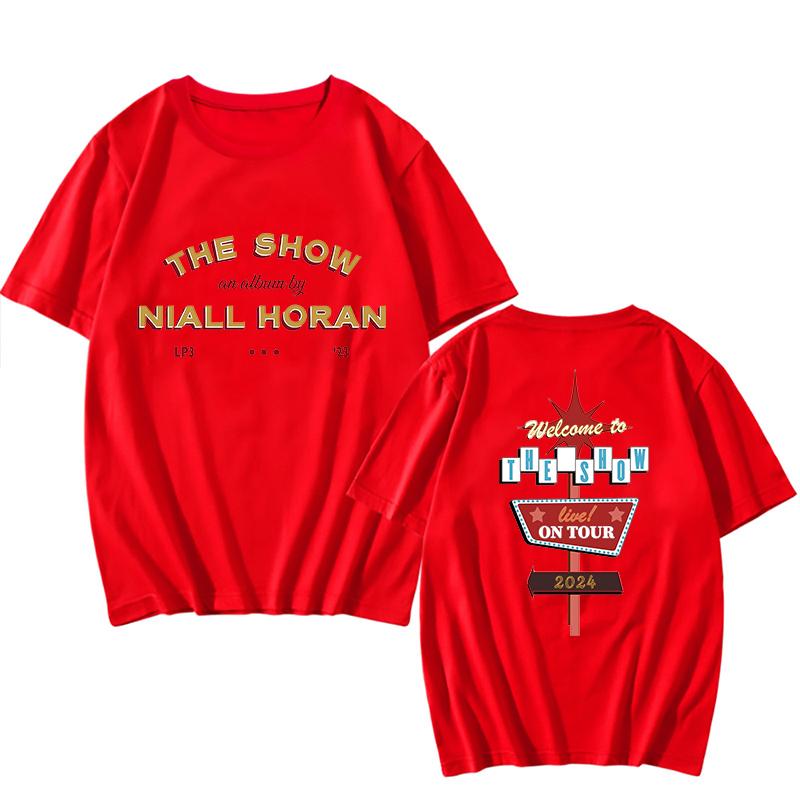 Washed T Shirt top No.1 Niall Horan T-shirt Unisex Anime Heren Korte Mouw Streetwear Oversized Ronde Hals 100% Katoen Kleding Tops XL