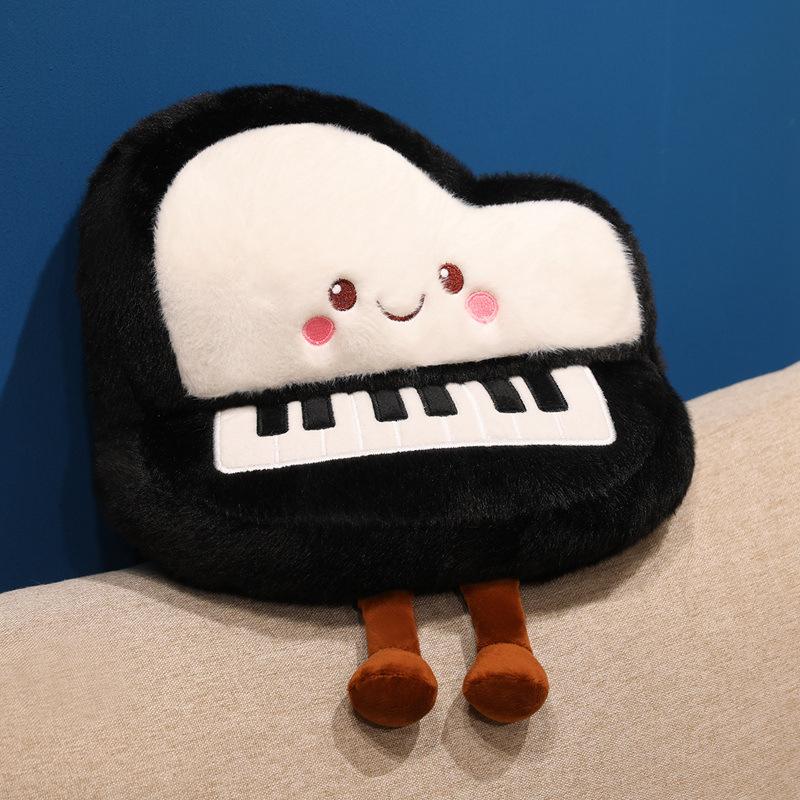 

Creative Simulation Musical Instrument Piano Doll Plush Toy Piano Doll Girls Bag Keychain Children s Ragdoll 16Cm pendant (0.06kg)