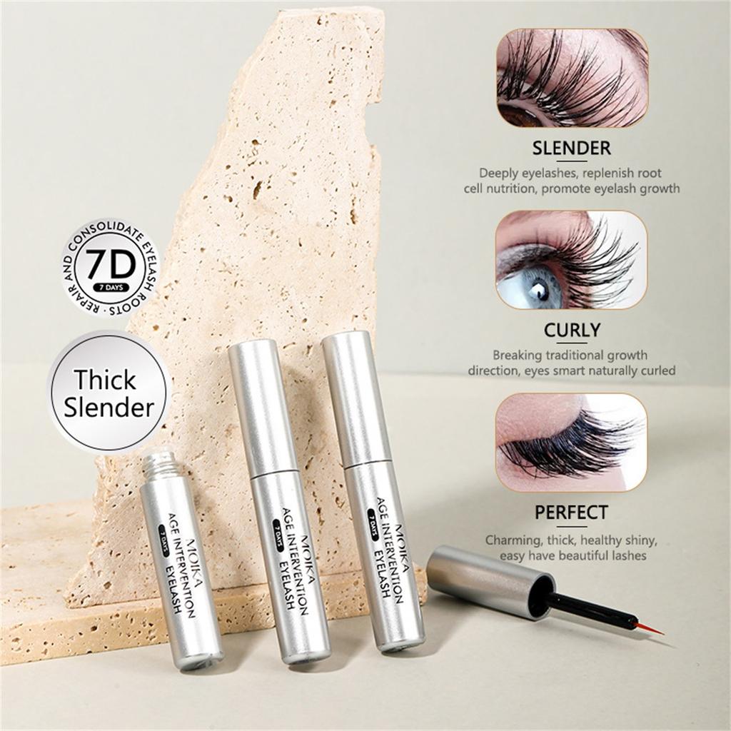 1 Stück, Wimpernwachstum, zur Verbesserung des Wimpernwachstums, sanft für längere, vollere und dichtere Wimpern und Brauen, 4 ml