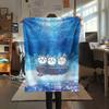 Chiikawa Flannel Blanket, High quality Comfortable for All Seasons, Home Decor, Warmth and Comfort