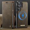 Magnetic Leather Case for Samsung Galaxy S26 Ultra S25 Edge S24 Plus S23 FE S22 S21 S20 Detachable Card Bag Holder Phone Cover