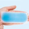 1Bags Plaster Lower Temperature Hydrogel Cooling Patches Baby Heat Cooling Sheets Fever Down Headache Pad
