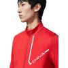 Anta Solid Color Letter Print Casual Knit Sports Jacket Men Outerwear Red 152317702-2
