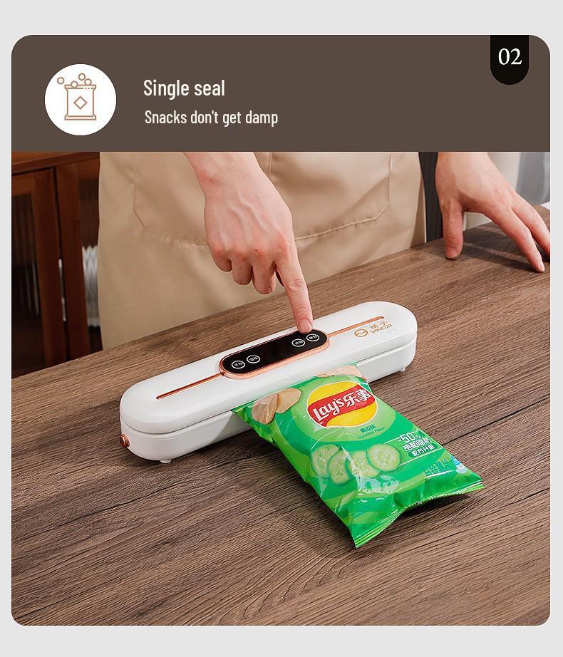 Smart Portable Vacuum Sealer for Food Packaging