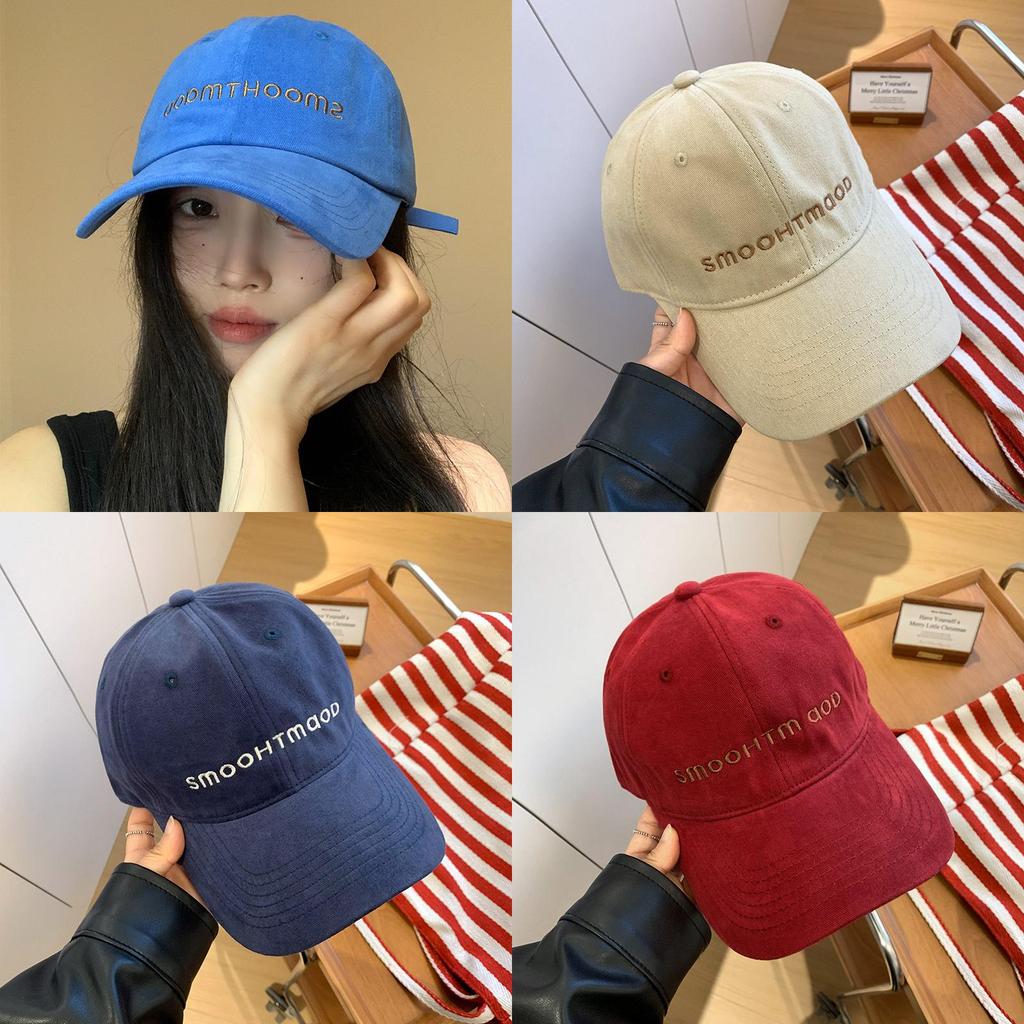 Korean Style Baseball Cap For Women With Extended Brim Breathable Acrylic Sunshade Summer Fashion