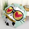 1PC Cat Automatic Folding Umbrella Automatic Open/Close, Automatic Folding, 8-Rib Durable Frame, Portable Travel Umbrella S10737