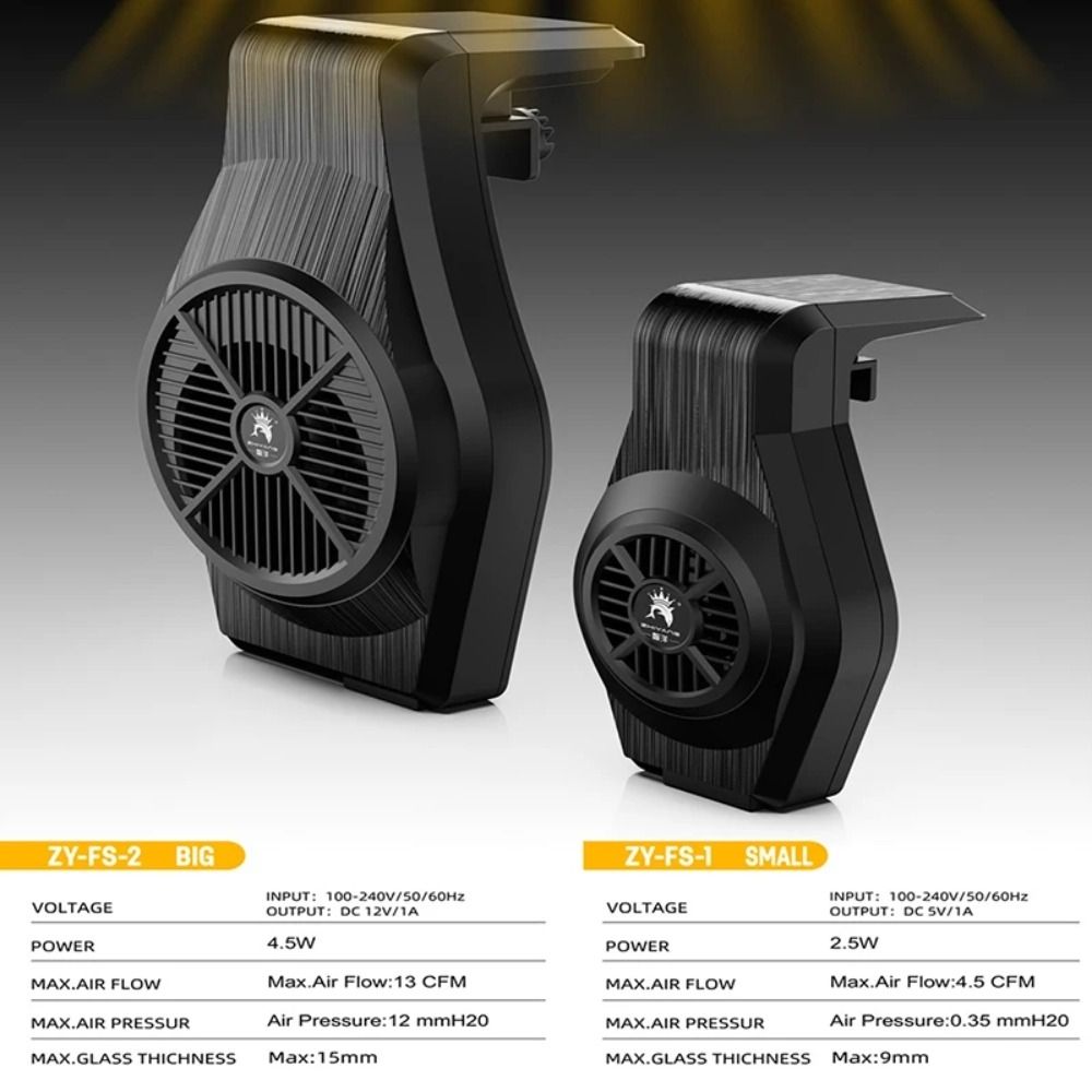 Simple Aquarium Chiller Fan Adjustable Fish Tank Water Chiller  Fish Tank Aquarium