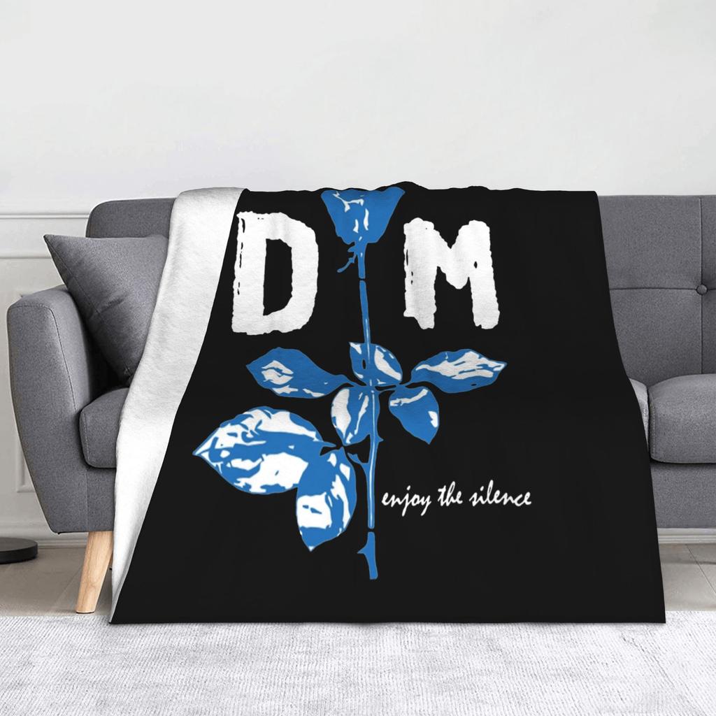 La Coperta Lavorata a Maglia Memento del Tour Live Modalità Musicista Pile Depeches Mode Coperta Super Calda per Auto Divano Letto Tappeto