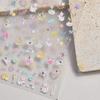 Beach Shell Swim Ring Bikini Watermelon Cat Ice Cream Crab Sunglass Coconut Tree Flowers Fruits Nail Art Stickers Decals