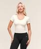 Everyday Seamless Tight Fit Crew Neck Tee Soft White B3b1o Wcmy
