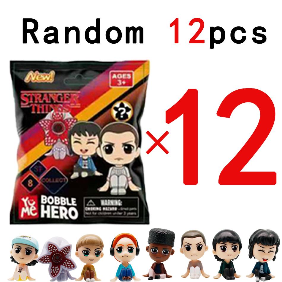 1-24pcs Eleven Demogorgon Strangered Things Vecna Desktop Toys Kid Gifts Figure Collectible For Tabletop Desk Decor MOC ornament Kid Friendly