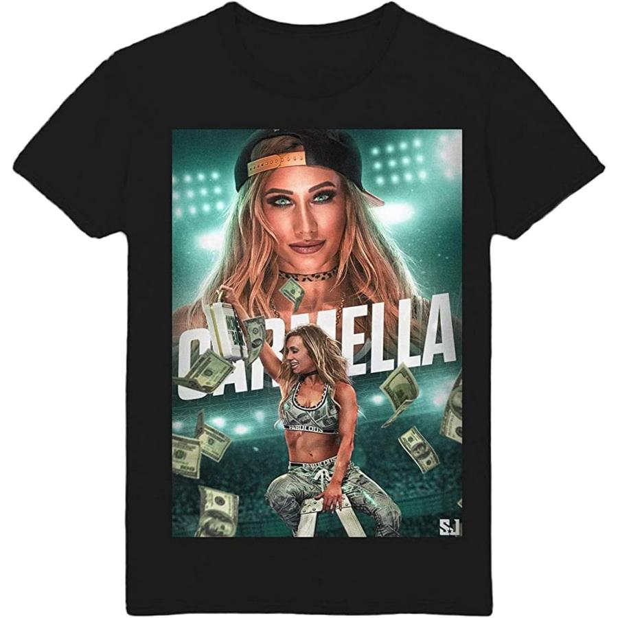 

Men s Carmella Fabulous Raining Money in The Bank Wrestling Black Wwx T-Shirts Black XXXXXL різнокольоровий