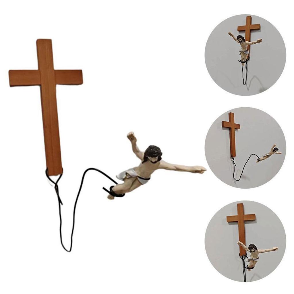 Easter Atmosphere Decoration Creative Interesting Old Man Wall Decoration Holiday Gift Hanging Crafts