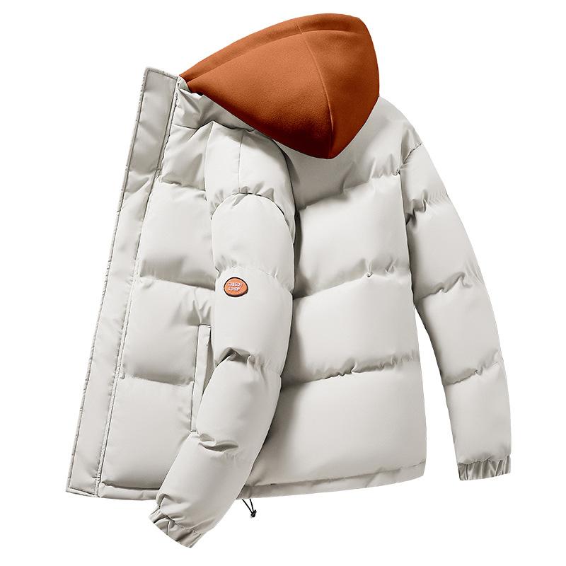 

Velvet padded clothes men s 2025 winter trend loose couple padded clothes ins thickened padded jacket tide M