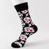 Ladies Fall and Winter Trend Funny Pumpkin Halloween Tube Socks