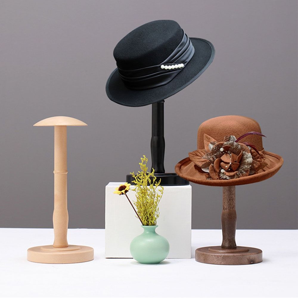 Modern Vintage Wigs Display Stands Multicolor 2 Size Wig Dryer Rack Non-Slip Base Decorative Cap Display Holder Clothing Store