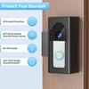 Universal Anti-theft Video No Drilling Ring Doorbell Bracket, Camera Doorbell Door Installation Non-blocking Plug Sensor