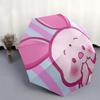 Piglet,Butterfly Theme Automatic Compact Folding Cute Umbrella - Portable and Durable, 8-Bone Iron Umbrella for All Weather0707097