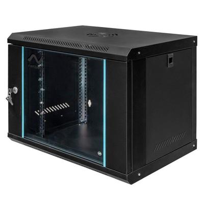 Netberg 19" 9U 450X600X400 Rack Cabinet, Wall-Hung, Black N