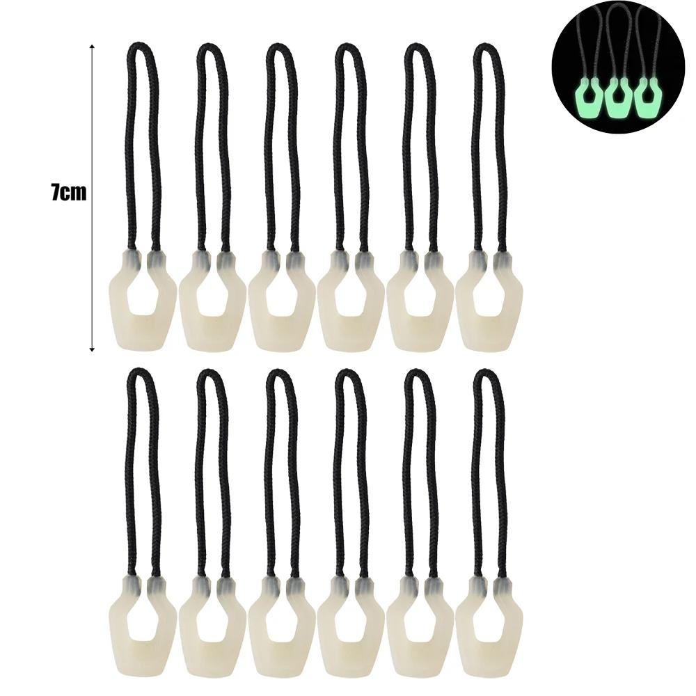 6/12pcs Zipper Pullers Convenient Zipper Extension Knapsack Jacket Zippers Accessories Tent Zipper Pull Slider Head Tool
