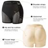 Women's Hip-Enhancing Butt-Lifting Tummy-Control Pants with Sponge Pads - Breathable Mesh Plus Size Shapewear
