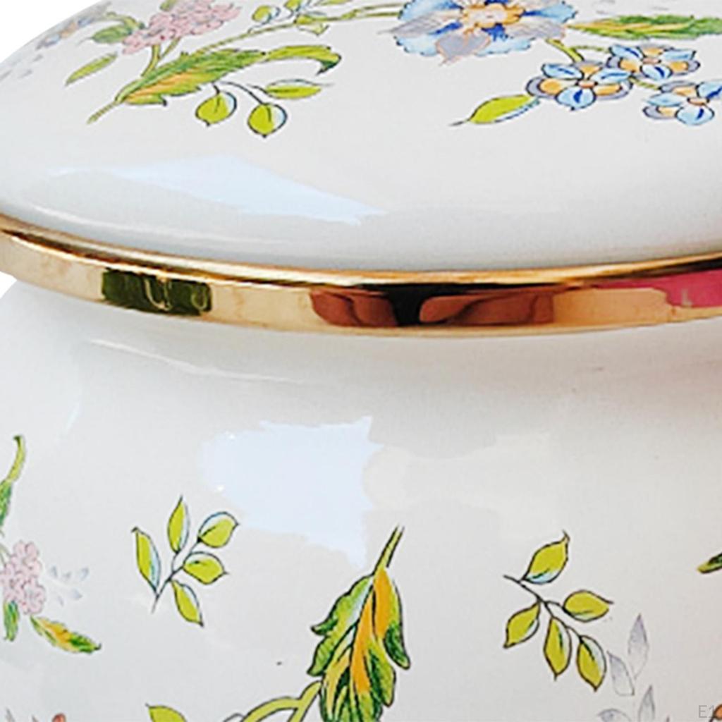 Set de boluri de zahăr emailat șic - Esențial pentru depozitarea în bucătărie modernă