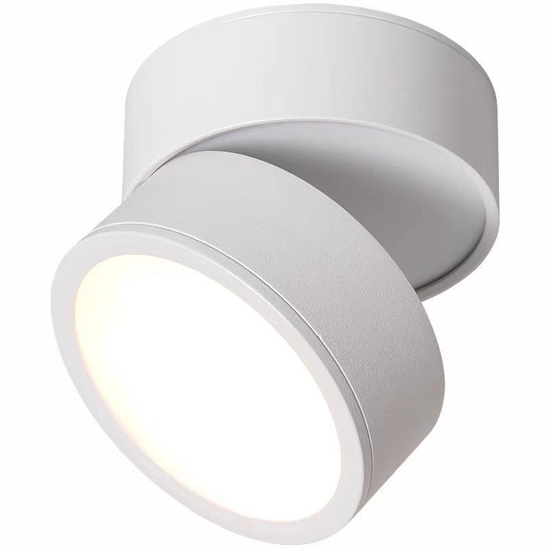 Ultra Thin Rotatable Surface Mounted Dimmable LED 7W10W15W20W24W Downlight Anti Glare AC85-290V Ceiling Spotlight Lamp Bulb Indo
