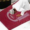 Arabische Gebedsmat Islamitische Gebedskleden Draagbaar Reizen Moslims Pelgrimstochten Deken Huis Kniekussen Wasbare Aanbiddingsmat