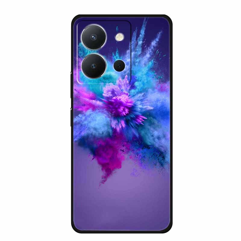 For Vivo Y36 4G Case Animals TPU Soft Cover Silicone Phone Cases For VivoY36 4G Russian Version Shockproof Protector Wolf Coque