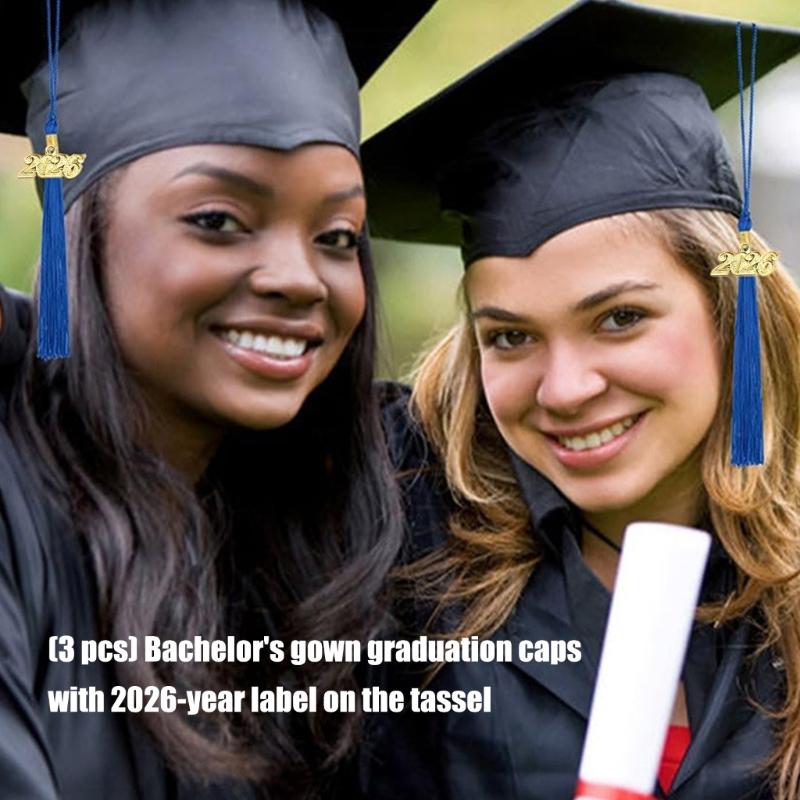 2026 Commencement Tassels Featuring Secure Clip Rayon Fabric For Academic And Home Decoration