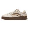 Anta Street Wan Lite Trendy Casual Wear Resistant Balance Low Top Skate Shoes Men Sneakers Beige Brown 112438052-7