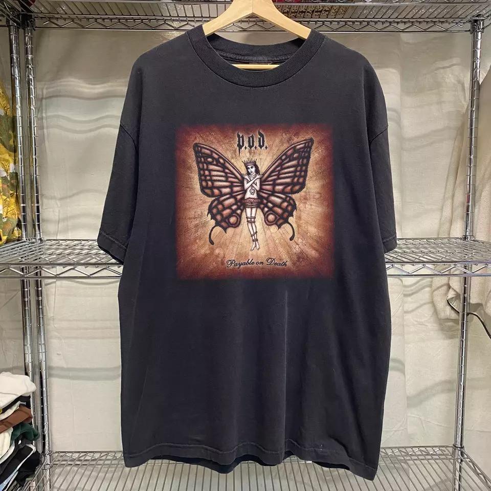 POD Payable On Death Band Plugged In T Shirt Full Size S-5XL Unisex T-Shirt S