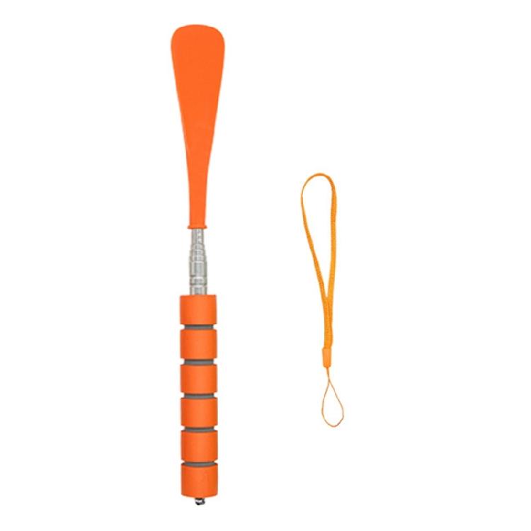 Foldable Stainless Steel Footwear Assistant Stainless Steel Telescopic Extendable Long Shoe Horn Shoe Lift Helper Tool