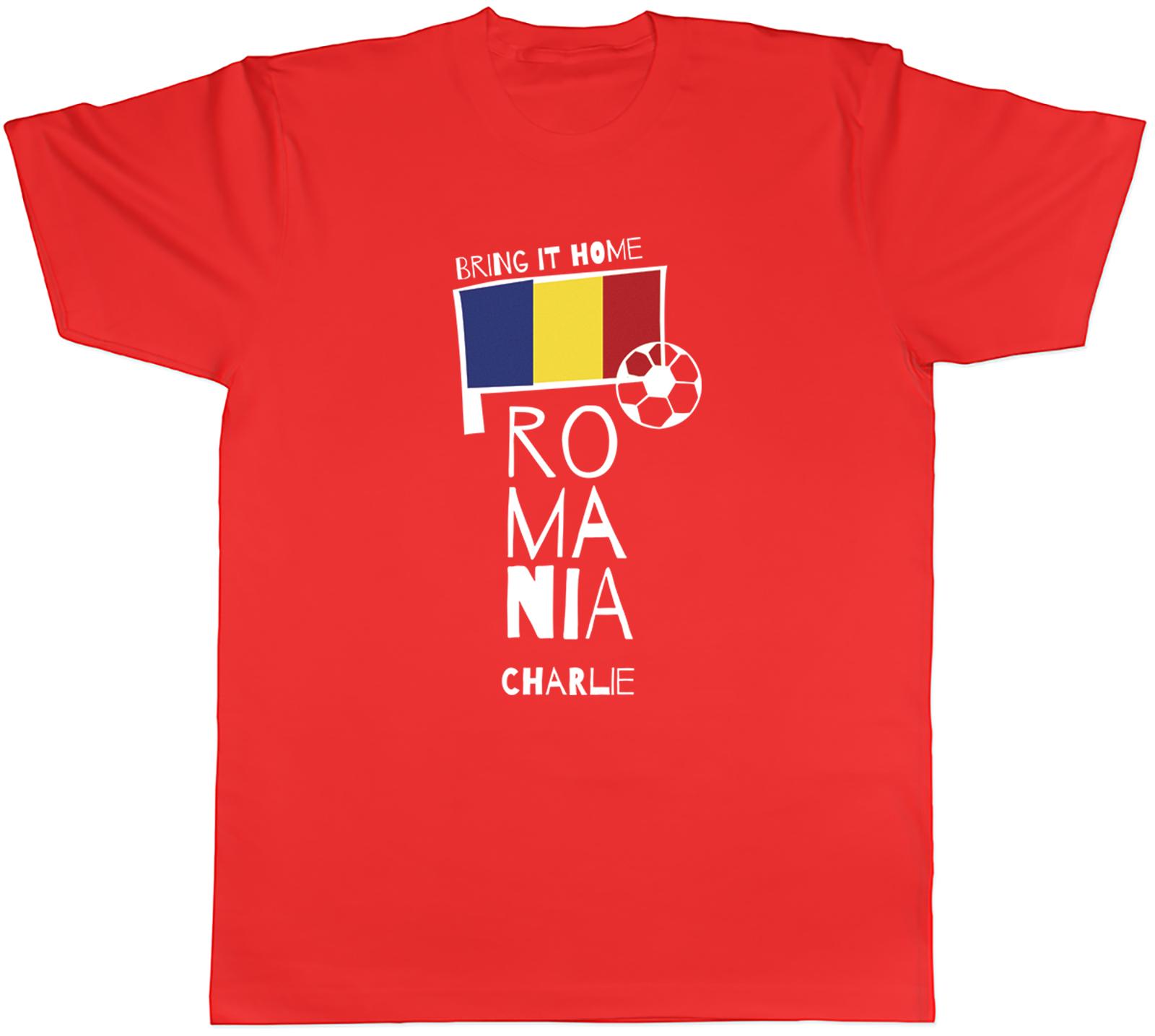 Personalised RoUnisexia Football Unisex TShirt Bring it Home Soccer Fan Supporter Tee S