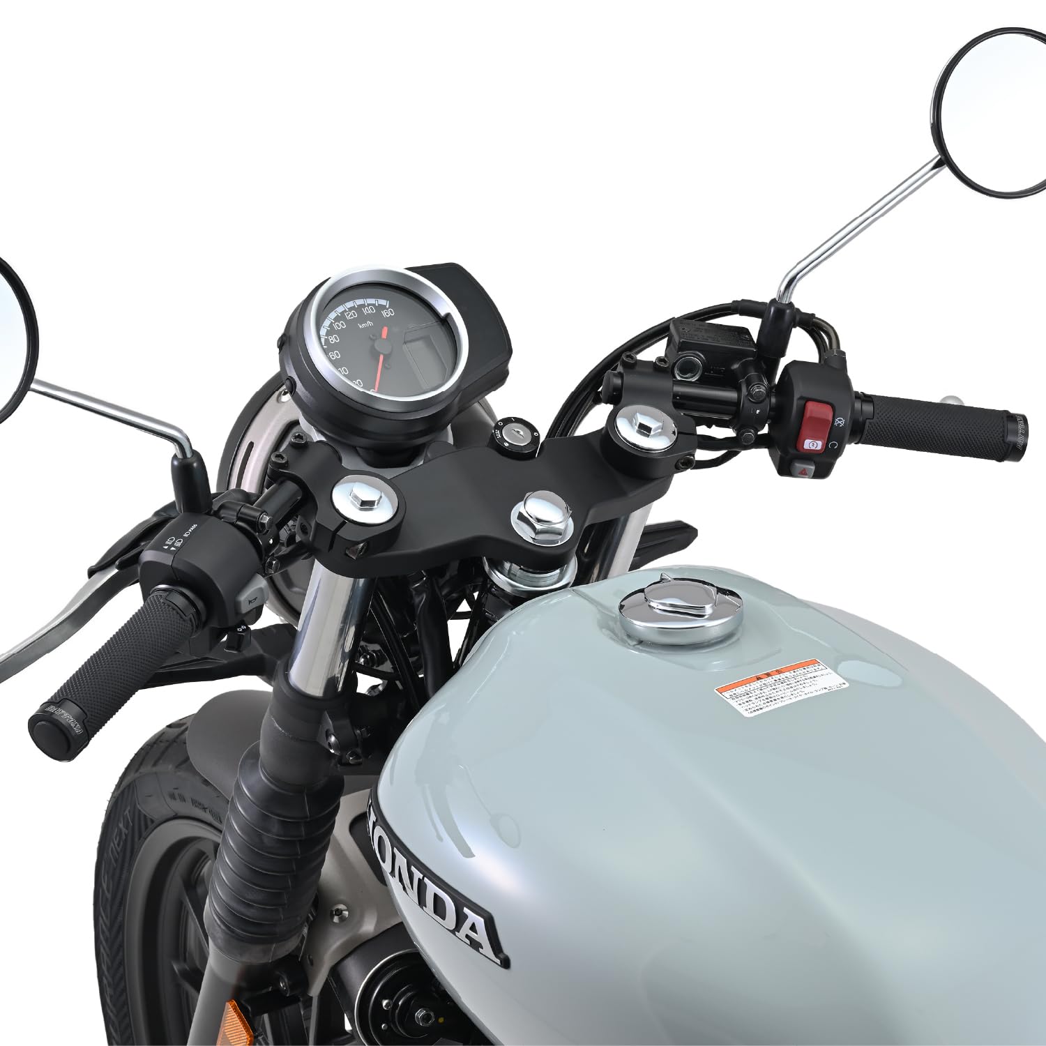 

Daytona Separate Handset Cafe Racer Style Matte Black 42411 GB350/S(23) чорний