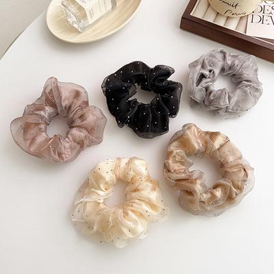New Korean Edition Fashion Shiny Zircon Mesh Hair Circles for Women Simple Temperament Headband Girl Hair Accessories
