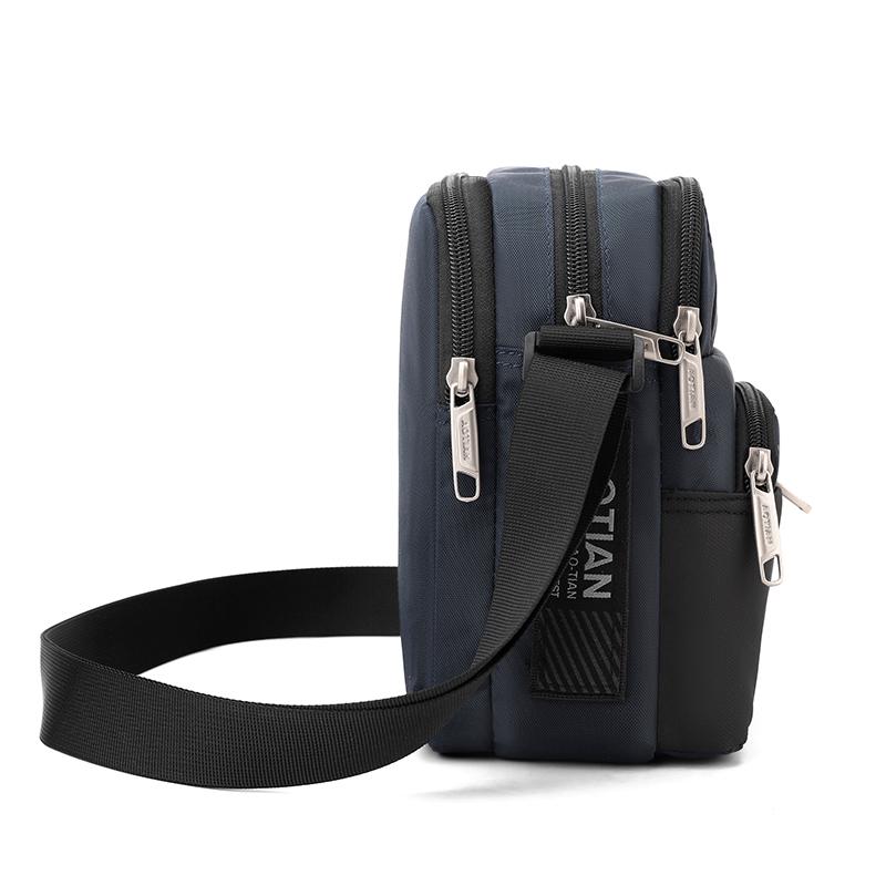 Men's Outdoor Small Bag Oxford Shoulder Crossbody Bag Mobile Phone Bag