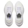 new Anta Cushioned Height Increase Wear Resistant Lightweight Breathable Low Top Casual Running Shoes Women's White Purple