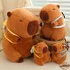 Latest Fluffy Capybara Plush Doll Cute And Charming Capybara Featuring Bee Stuffed Toy Animals Juguetes Birth Date Present Home Decor
