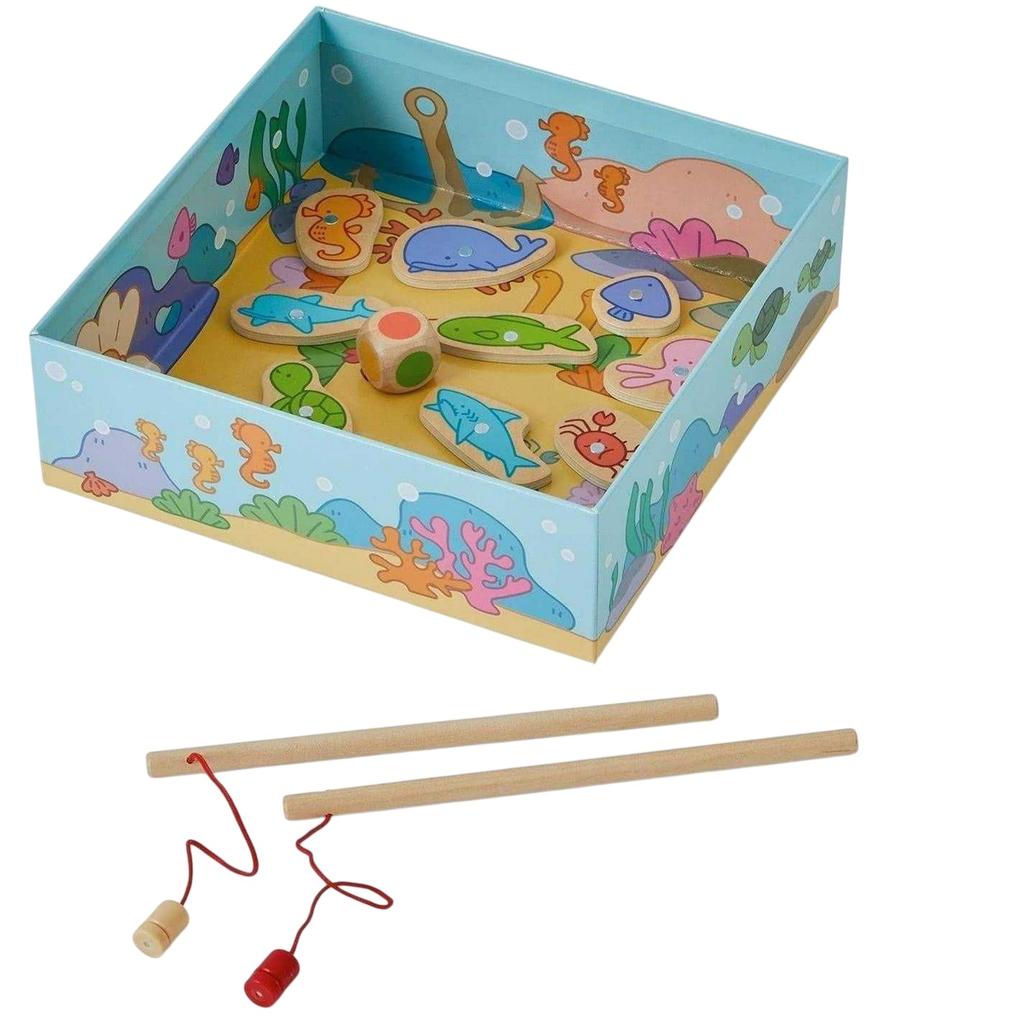 Toy Life Childrens/Kids Wooden FIshing Game