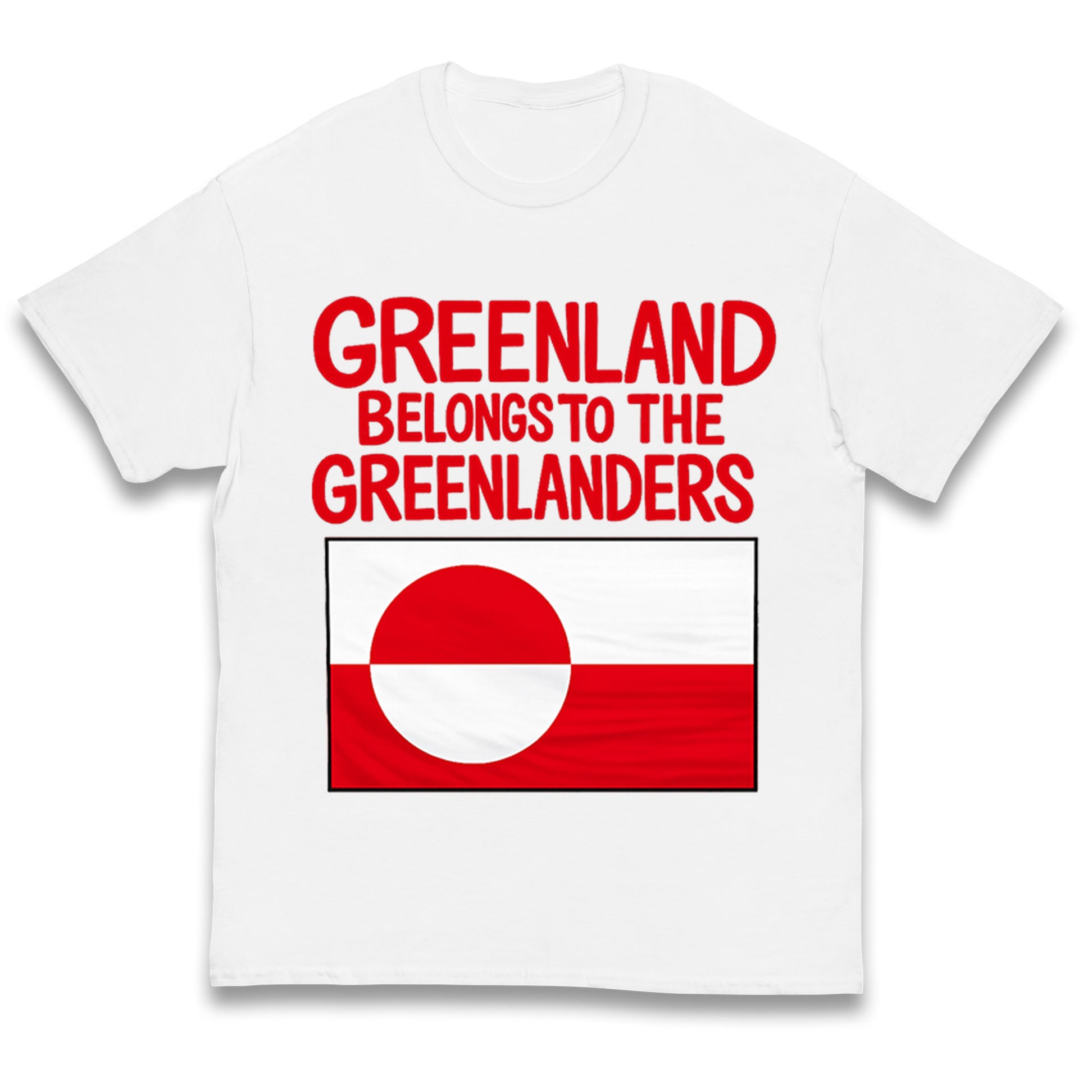 Greenland Belongs To The Greenlanders Kids T Shirt 100